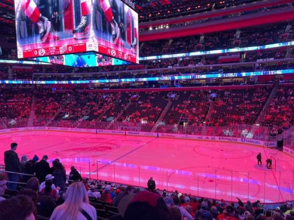 Little Caesars Arena, section: 119, row: 20, seat: 11