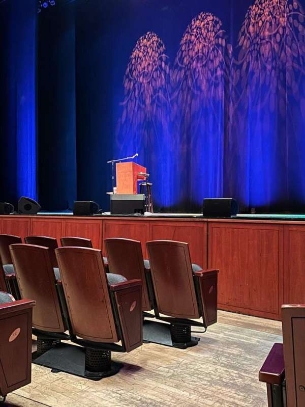 Prudential Hall at the New Jersey Performing Arts Center, section: Orchestra R, row: EE, seat: 4