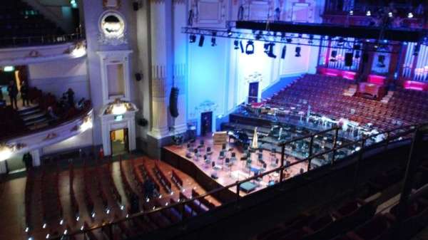 Usher Hall, section: Upper Circle, row: E, seat: 14
