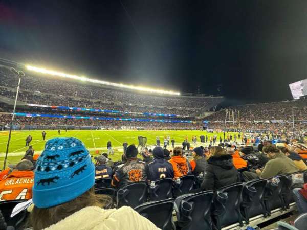 Soldier Field, section: 112, row: 7, seat: 4