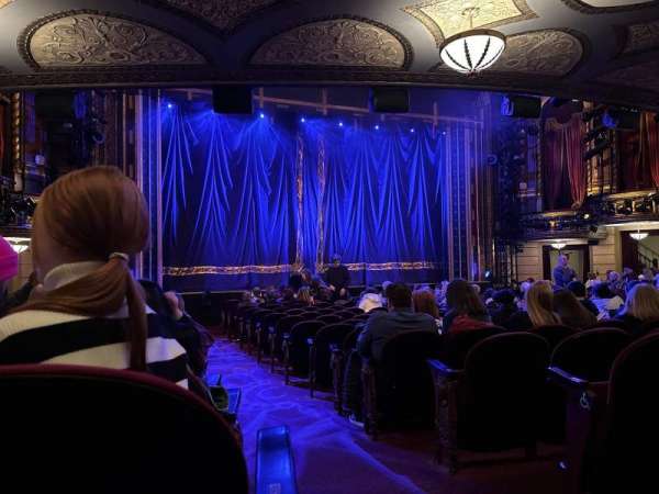 Lena Horne Theatre, section: Orchestra L, row: P, seat: 1