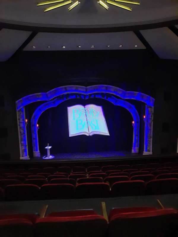 Walnut Street Theatre, section: Upper Mezzanine C, row: J, seat: 109