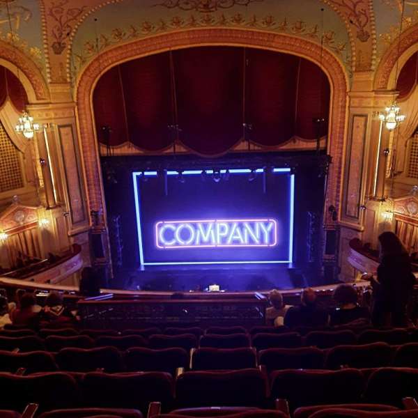 Forrest Theatre, section: Rear Mezzanine C, row: J, seat: 6