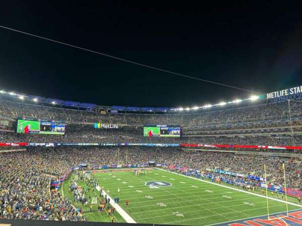 MetLife Stadium, section: 230A, row: 2, seat: 13