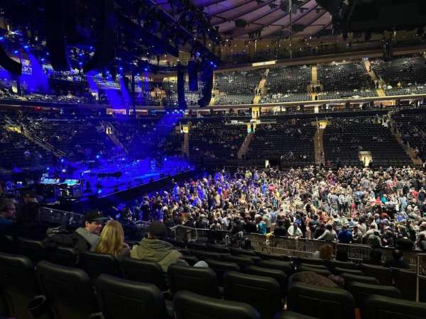 Madison Square Garden, section: 116, row: 12, seat: 20