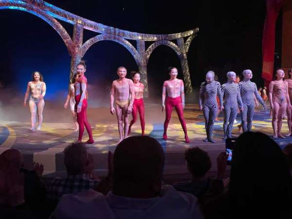 O Theatre, section: 102, row: 3, seat: 4