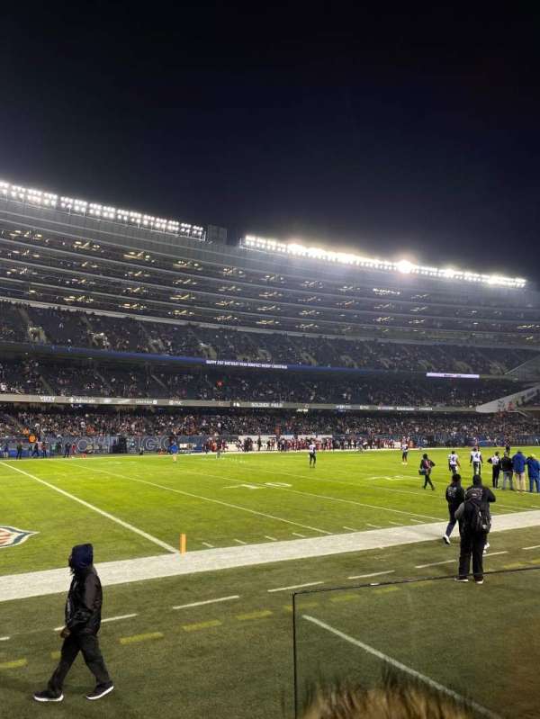 Soldier Field, section: 144, row: 2, seat: 13