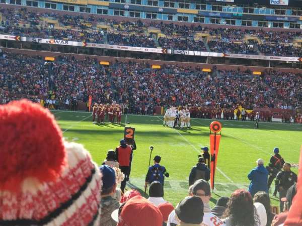 Northwest Stadium, section: 124, row: 5, seat: 17