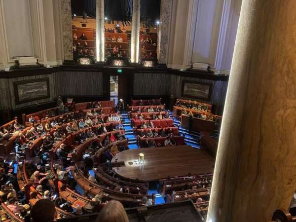 London County Hall, section: North Gallery, row: B, seat: 33