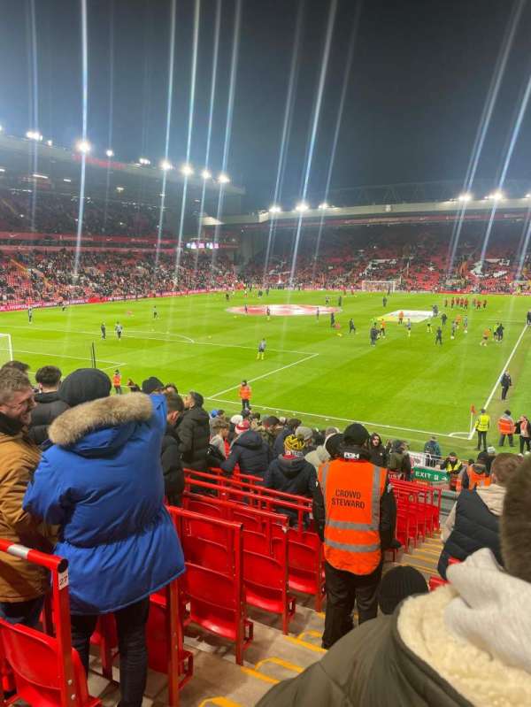 Anfield, section: Al8, row: 30, seat: 191