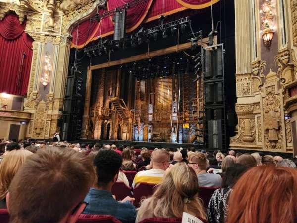 James M. Nederlander Theatre, section: Orchestra R, row: N, seat: 18