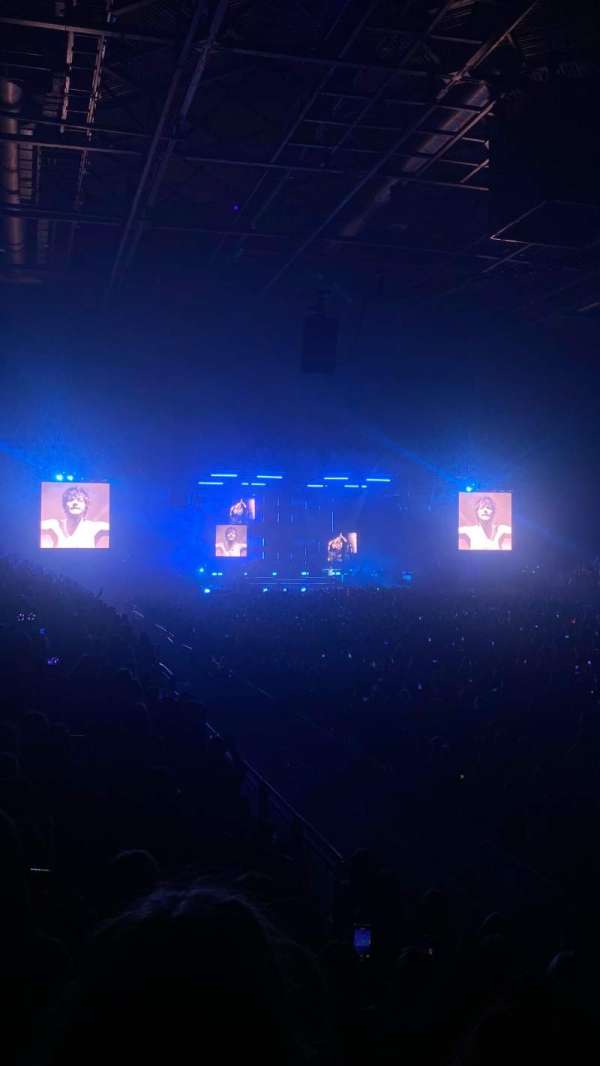 Utilita Arena Sheffield, section: 107, row: L, seat: 14