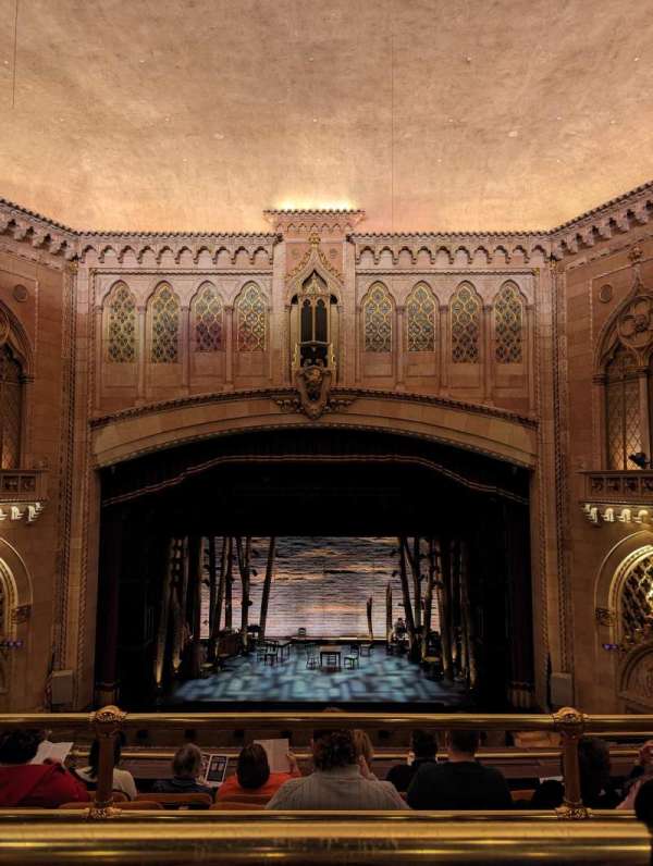Hershey Theatre, section: Balcony C, row: A, seat: 105