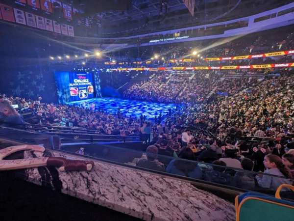 Xfinity Mobile Arena, section: C4, row: 1, seat: 4