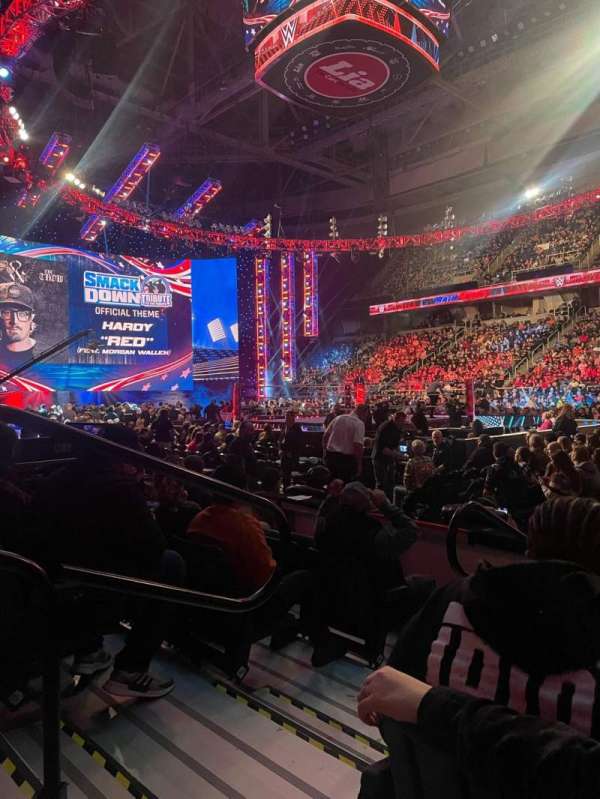MVP Arena, section: 103, row: DD, seat: 12