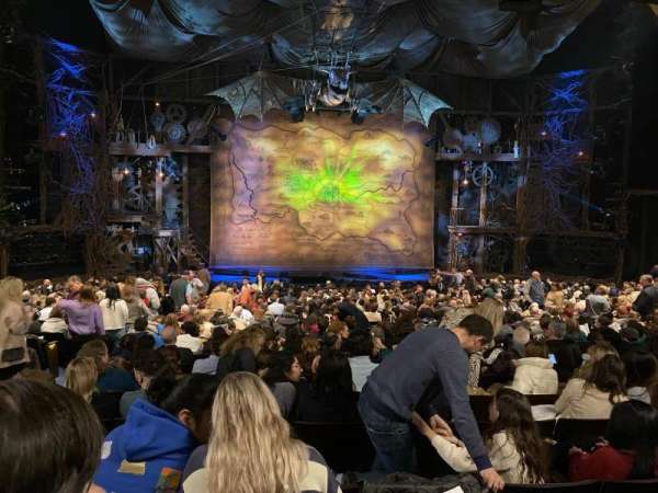 Gershwin Theatre, section: Orchestra C, row: U, seat: 104