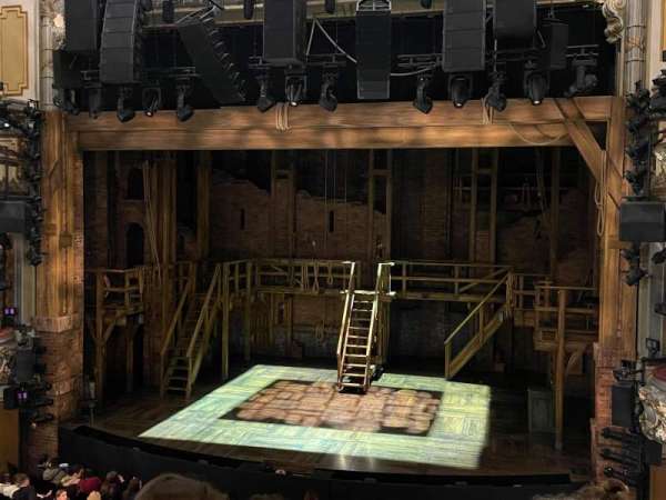 Victoria Palace Theatre, section: Royal Circle, row: E, seat: 12