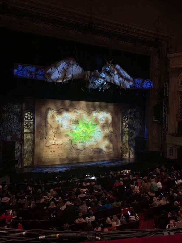 Edinburgh Playhouse, section: Circle, row: A, seat: 38