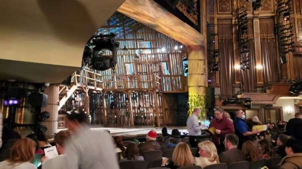 Nederlander Theatre, section: Orchestra L, row: J, seat: 25