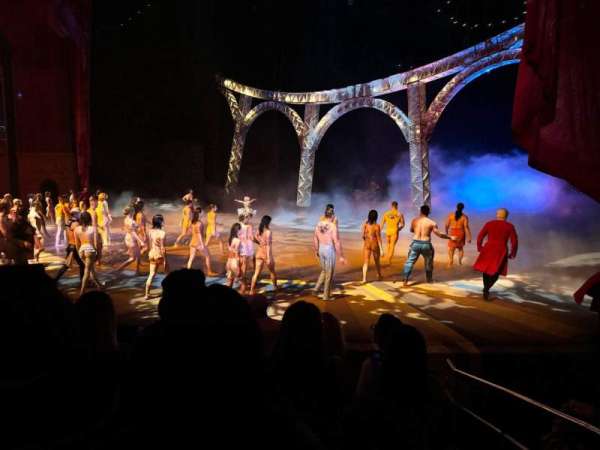 O Theatre, section: 104, row: E, seat: 21