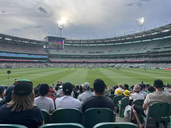 Melbourne Cricket Ground, section: M3, row: U, seat: 2