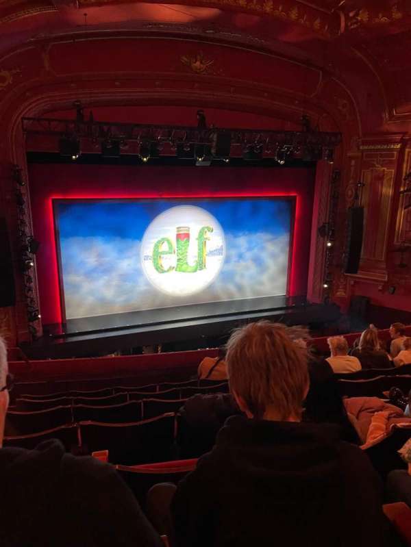 Dominion Theatre, section: Circle, row: G, seat: 6