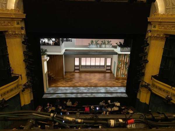 Hudson Theatre, section: Balcony C, row: A, seat: 106