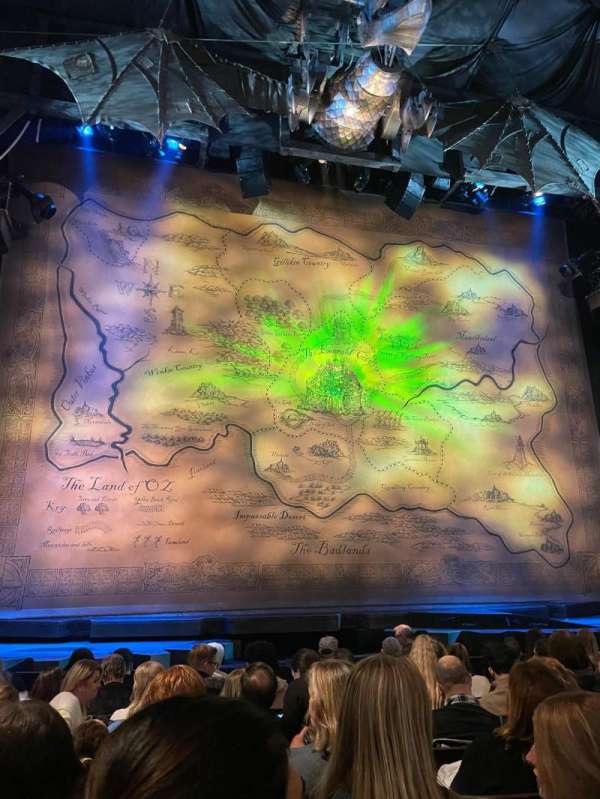Gershwin Theatre, section: Orchestra C, row: D, seat: 104