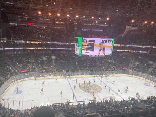 T-Mobile Arena, section: 203, row: E, seat: 9-10