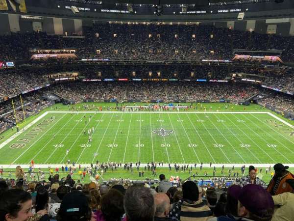 Caesars Superdome, section: 641, row: 20, seat: 5