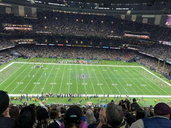 Caesars Superdome, section: 641, row: 20, seat: 6