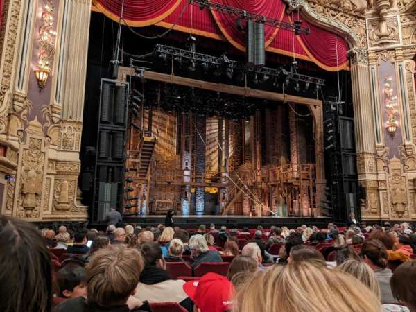 James M. Nederlander Theatre, section: Orchestra L, row: P, seat: 11