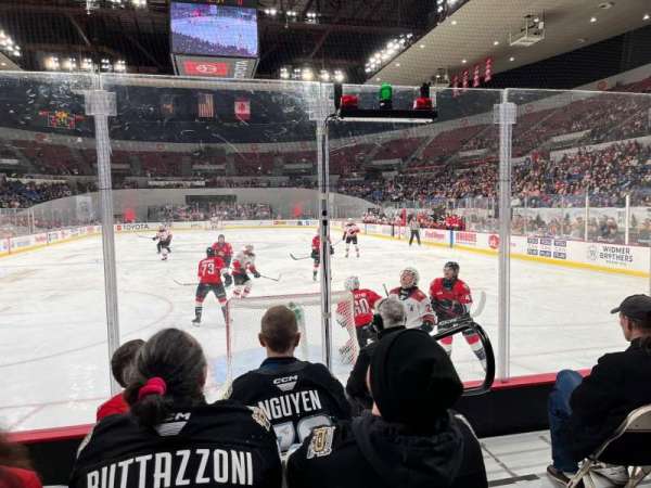 Veterans Memorial Coliseum, Portland, section: 29, row: K, seat: 2