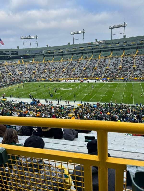 Lambeau Field, section: 127, row: 61, seat: 13