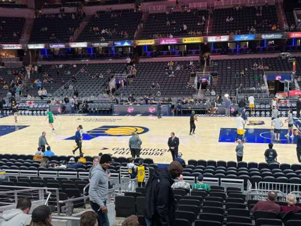 Gainbridge Fieldhouse, section: 15, row: 16, seat: 8