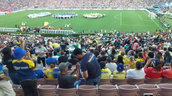Rose Bowl, section: 20-h, row: 57, seat: 105