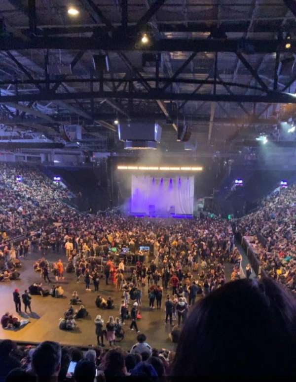 Santander Arena, section: 110, row: V, seat: 16