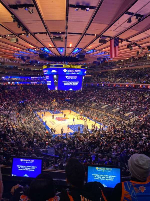 Madison Square Garden, section: 216, row: 2, seat: 15