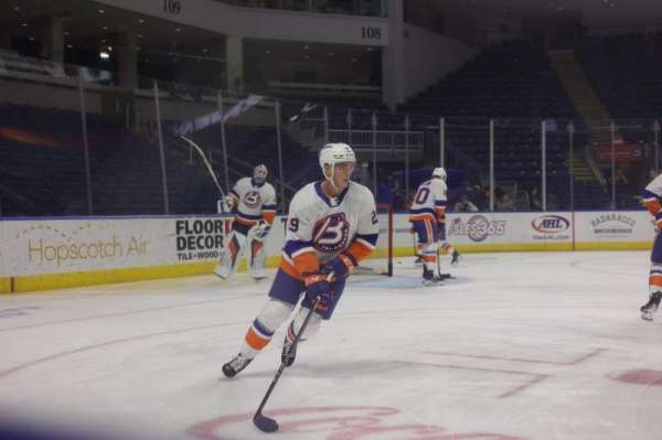 Total Mortgage Arena, section: 113, row: AA, seat: 1