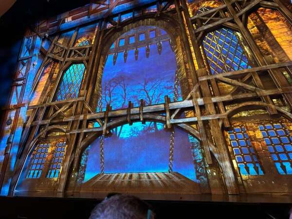 St. James Theatre, section: Orchestra C, row: B, seat: 102