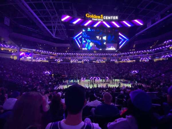 Golden 1 Center, section: 121, row: C, seat: 5