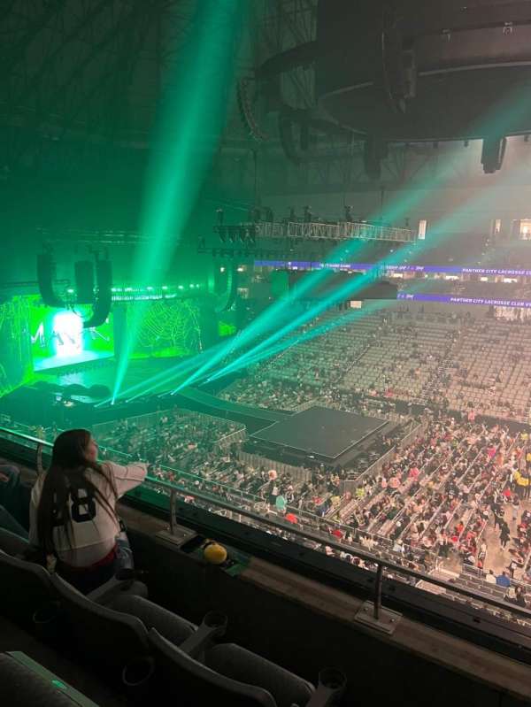 Dickies Arena, section: 222, row: 3, seat: 9
