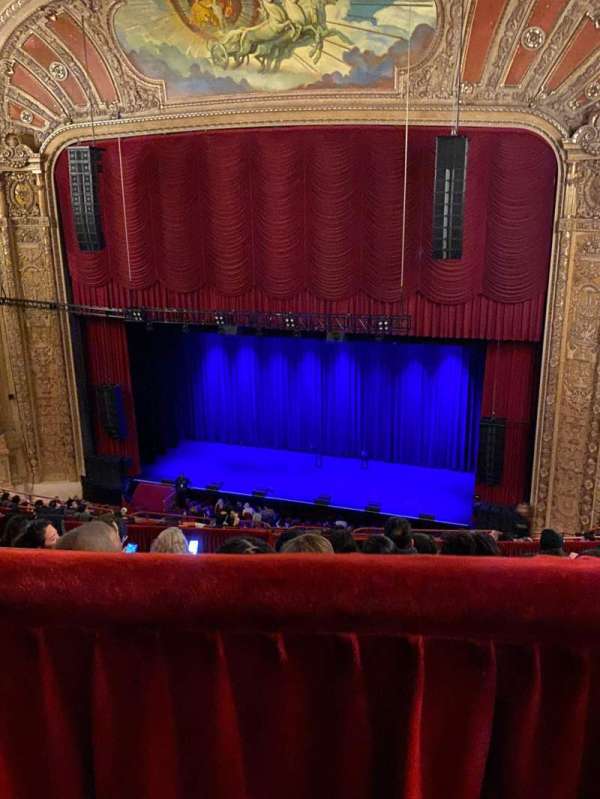 Chicago Theatre, section: BALCONY2R, row: M, seat: 208