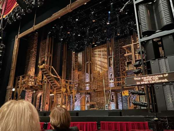 James M. Nederlander Theatre, section: Orchestra R, row: E, seat: 12