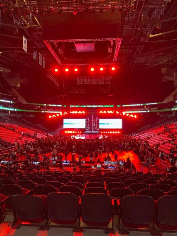 Prudential Center, section: 3, row: 13, seat: 9