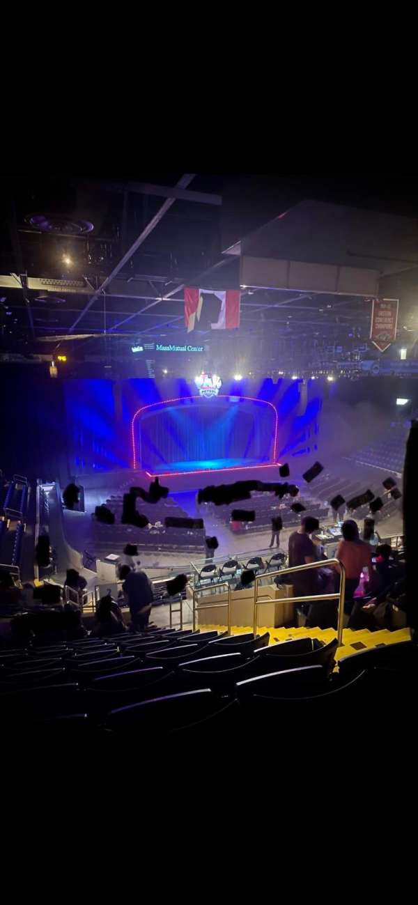MassMutual Center, section: 3, row: T, seat: 4