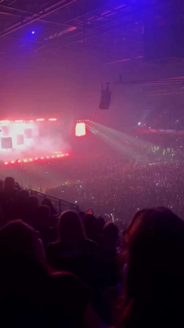 Utilita Arena Sheffield, section: 206, row: J, seat: 19