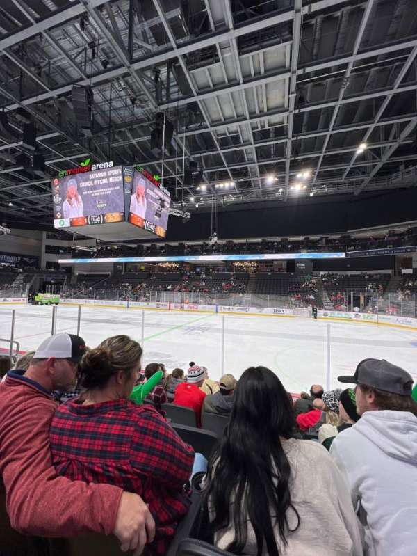Enmarket Arena, section: 105, row: G, seat: 12