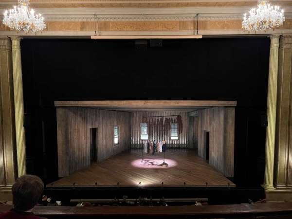 Music Box Theatre, section: Mezzanine C, row: D, seat: 107