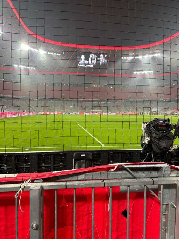 Allianz Arena, section: 129, row: 2, seat: 16